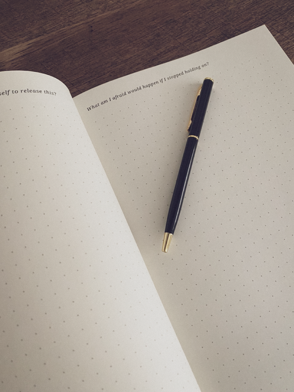 Between Here and Then Journal