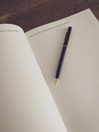 Between Here and Then Journal